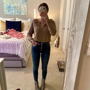 Abercrombie High Rise Super Skinny Ankle